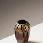 RENÉ LALIQUE, PAIR OF CANDELABRAS 'RAISINS', c. 1924