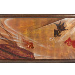 GASTON SUISSE, "Antilopes sautant un ruisseau", 1933