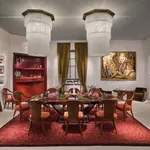 TRAVAIL FRANÇAIS, PAIR OF MONUMENTAL CHANDELIERS, c. 1930