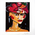 Elvira Bach, Exklusiver Kopfschmuck, 2002