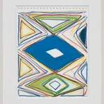 Marina Adams, Crayon Drawing 9, 2022