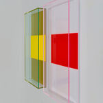 Regine Schumann, colormirror triangles fibonacci 34, 2025