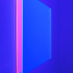 Regine Schumann, colormirror triangles fibonacci 34, 2025