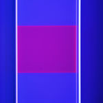 Regine Schumann, colormirror triangles fibonacci 34, 2025