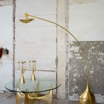 Philippe Hiquily, "Cygne" lamp, large, 1985