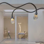 Irene Cattaneo, "Wild and voluptuous animals" ceiling fixture, 2025