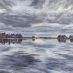 Susanne Johansson, Fjärden i november / The Bay in November, 2024