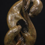 Adam Binder, Pair of Otters, 2023