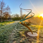 Charles Elliott, Verdigris and Gold Spiral