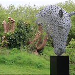 Charles Elliott, Verdigris and Gold Spiral