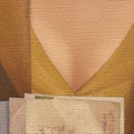 Painting of a woman and a tree