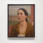 Painting of a woman and a tree