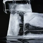 Painting of ice cubes