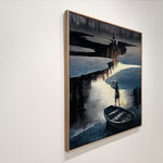 Oil painting on panel