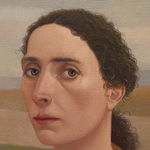 Painting of a woman and a tree