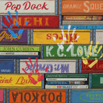 4 hand prints on colored soda boxes