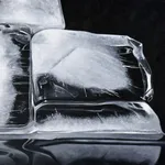 Painting of ice cubes