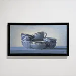 Painting of six teacups