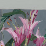 Gerard_Byrne_Floral_Serenade_contemporary_irish_art_painting_detail