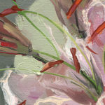 Gerard-Byrne-Let-the-Light-In-II-pink-lilies-contemporary-art-gallery-Dublin-Ireland-painting-detail