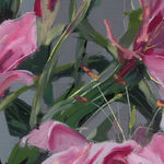 Gerard_Byrne_Floral_Serenade_contemporary_irish_art_painting_detail