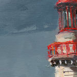 Gerard-Byrne-Winter-Light-East-Pier-Lighthouse-DunLaoghaire-art-gallery-Dublin-Ireland-painting-detail