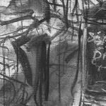 Gerard_Byrne_Bloomsday_Rehearsal_Glasthule_modern_impressionism_fine_art_gallery_Dublin_Ireland_drawing_detail