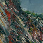 Gerard_Byrne_To_the_Beach_modern_irish_impressionism_fine_art_gallery_Dublin_Ireland_painting_detail