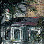 Gerard_Byrne_Caribbean_Dreams_Sandycove_II_painting_detail_contemporary_impressionism_fine_art_gallery_Dublin_Ireland