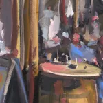 Gerard_Byrne_After_Work_Doheny_and_Nesbitt_fine_art_gallery_Dublin_Ireland_painting_detail