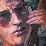 Gerard_Byrne_Jazz_On_the_Rocks_SPACS_Art_New_York_City_painting_detail