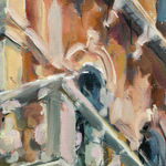 Gerard-Byrne-Grand-Old-Lady-Shelbourne-Hotel-irish-modern-impressionism-art-gallery-Dublin-painting-detail