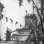 Gerard_Byrne_Bloomsday_Rehearsal_Glasthule_modern_impressionism_fine_art_gallery_Dublin_Ireland_drawing_detail