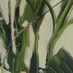 Gerard-Byrne-Let-the-Light-In-II-pink-lilies-contemporary-art-gallery-Dublin-Ireland-painting-detail