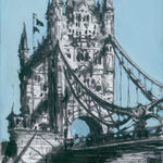 Gerard-Byrne-Tower-Bridge-II-London-charcoalogy-exhibition-art-gallery-dublin-ireland