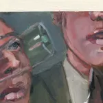 Gerard_Byrne_Gallery_Silent_Conversations_Modern_Irish_Impressionism_fine_art_gallery_Dublin_Ireland_painting_detail