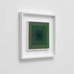 Brooklin A. Soumahoro, Window, Grn/Pnk.1.25, 2025