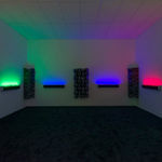 Haroon Mirza, Chamber for Horwitz: Sonakinatography Transcriptions in Surround Sound, 2015