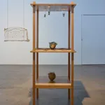 Kelly Akashi, Wall Candle (North), 2016