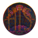 Sharif Farrag, Mauve Spikeball Jar, 2019