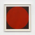 Channa Horwitz, Invitation, framed, for Orlando Gallery solo show, 1969