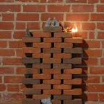 Kelly Akashi, Wall Candle (North), 2016