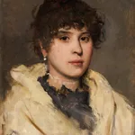 Cecil van Haanen, Venezianisches Modell, um 1890