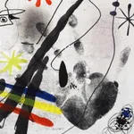 JOAN MIRÓ, The Revolt of the Letters | La Révolte des Caractères, 1982