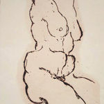 JEAN SIGNOVERT, Nude Torso, 1972