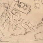 JULES PASCIN, Nude Sitting on a Chair, 921