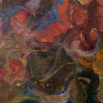 MANE KATZ, Flowers, ca. 1950's