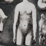 HENRY MOORE, Woman's Head, 1981