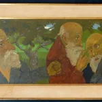 GREGOIRE MICHONZE, Woman with Scarf, 1973