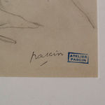 JULES PASCIN, Nude Sitting on a Chair, 921